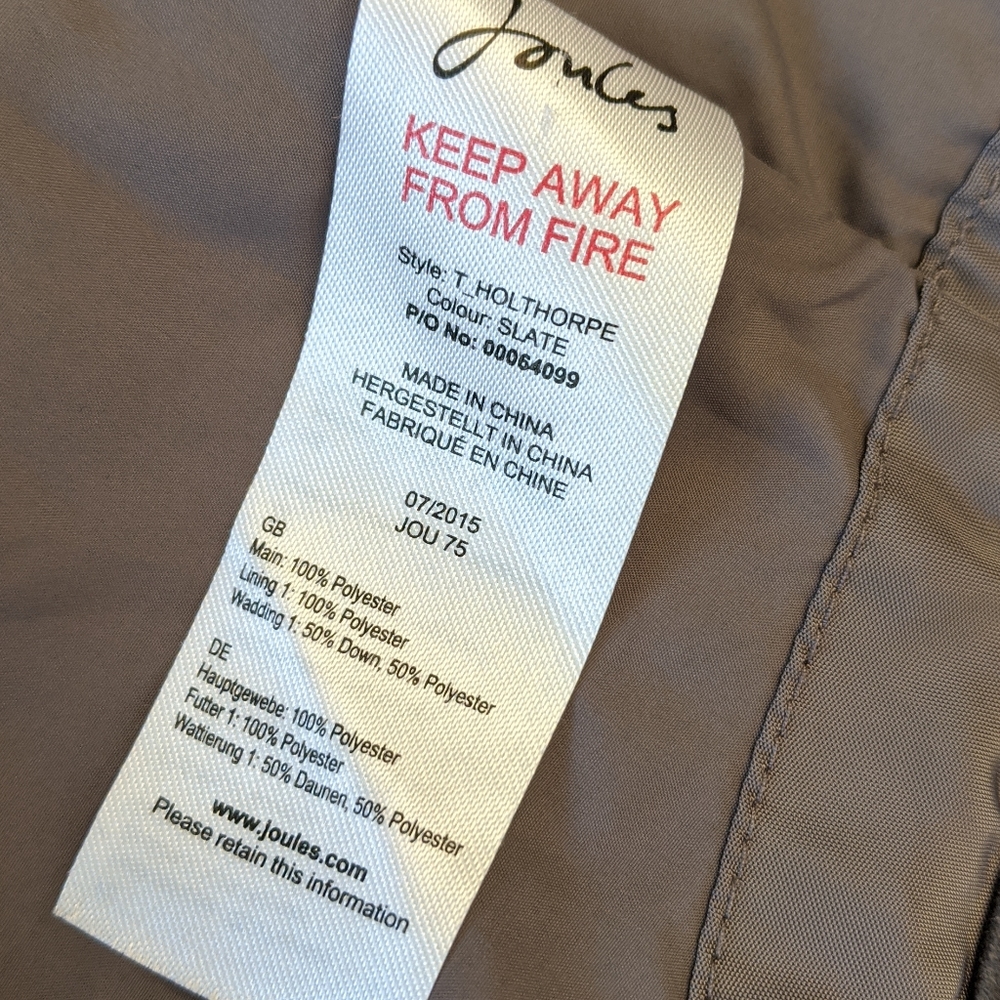 JOULES Winter Coat, (US SIZE 4) - Picture 9 of 11